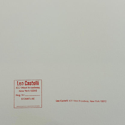 Genummerde editie ANDY WARHOL Chanel Gesigneerd - Certificaat Leo Castelli - Pop art Advertising- lithograph