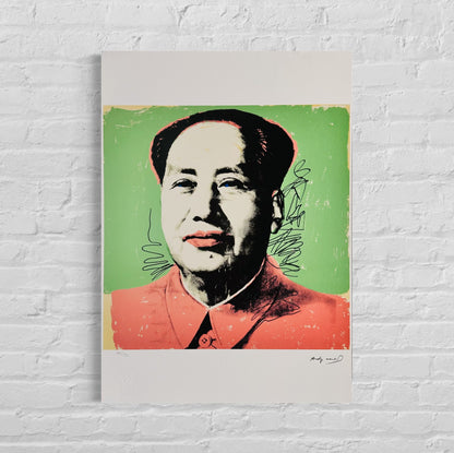 Andy warhol Mao