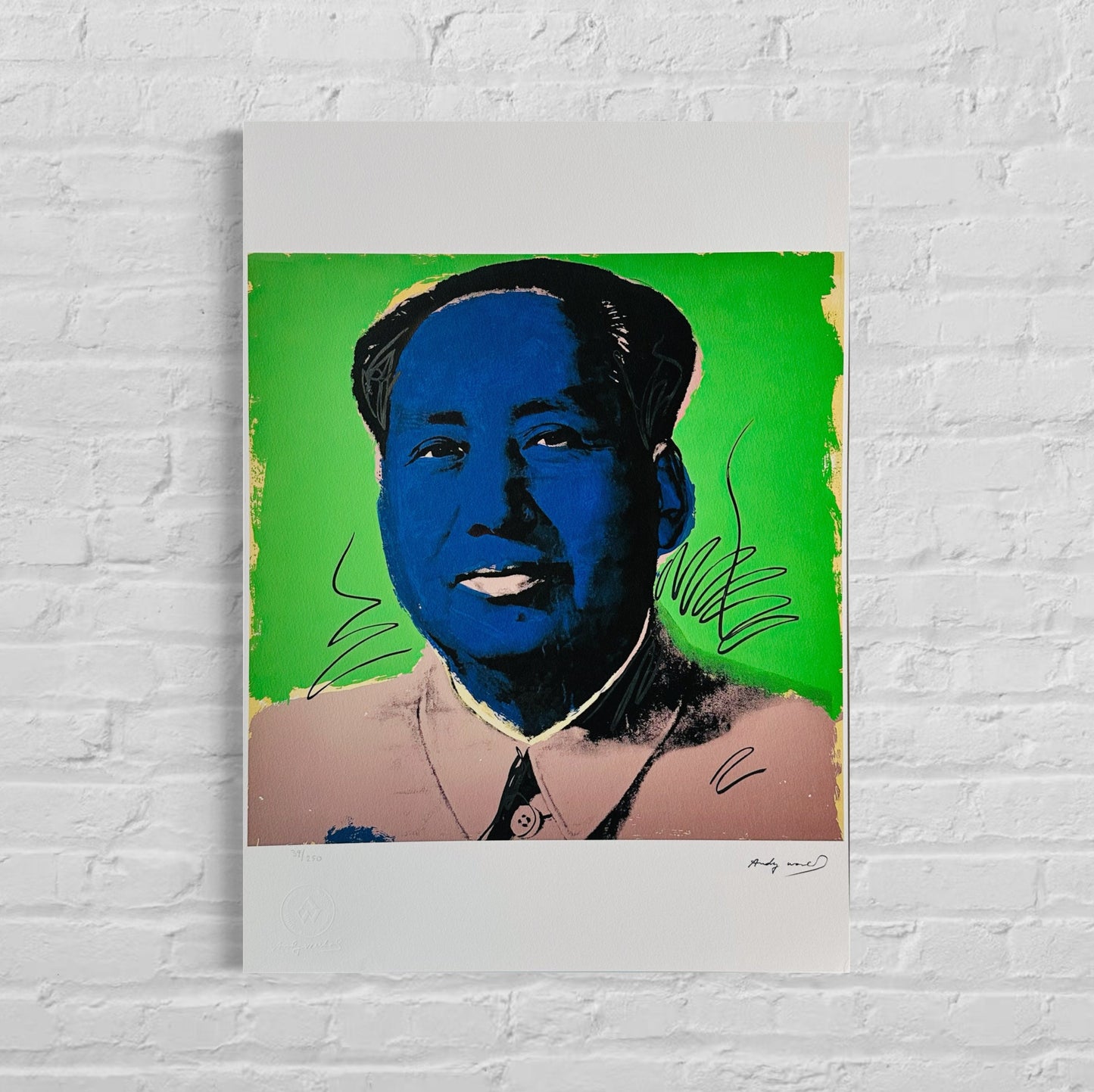 Andy warhol Mao