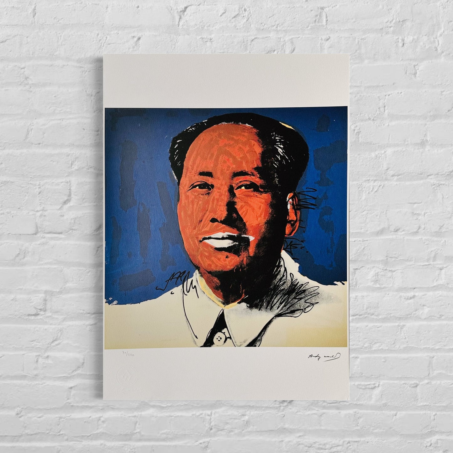 Andy warhol Mao