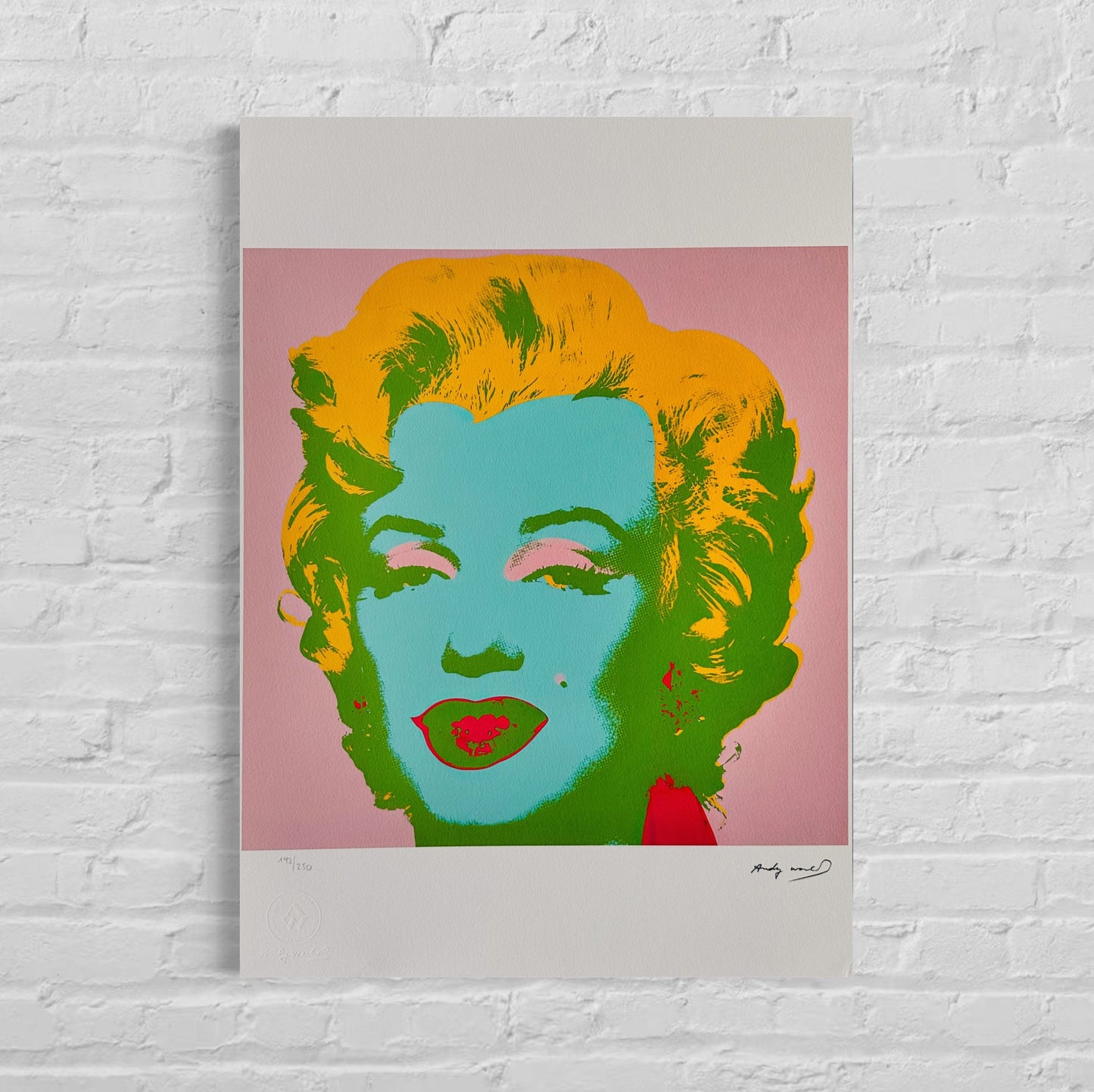 ANDY WARHOL Marilyn Monroe