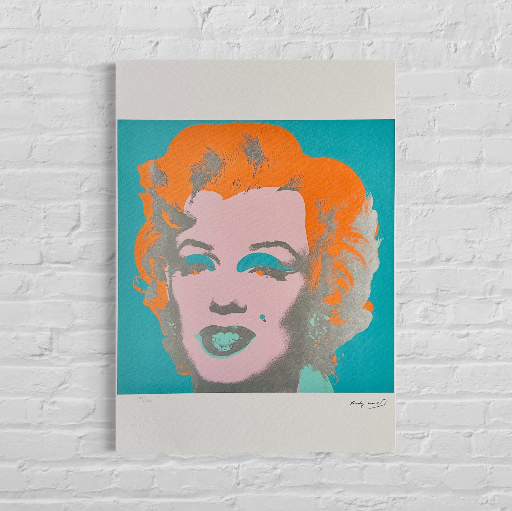 ANDY WARHOL Marilyn Monroe