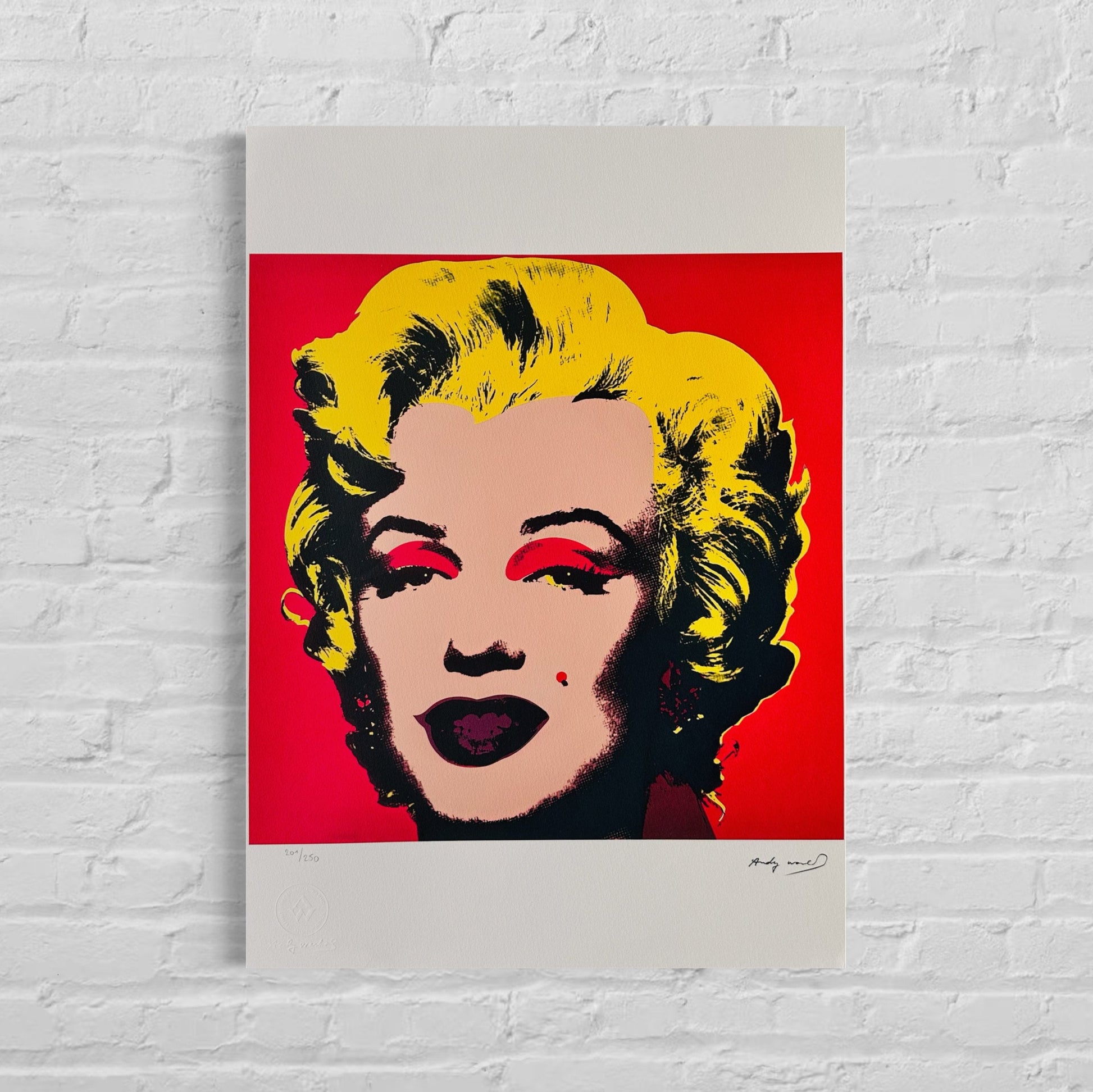 ANDY WARHOL Marilyn Monroe