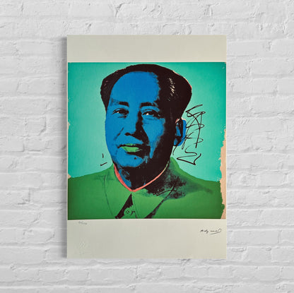 Andy warhol Mao