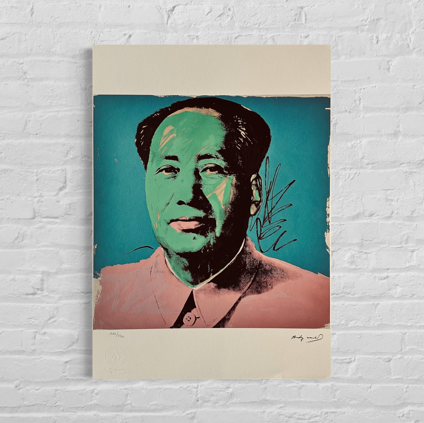 Andy warhol Mao