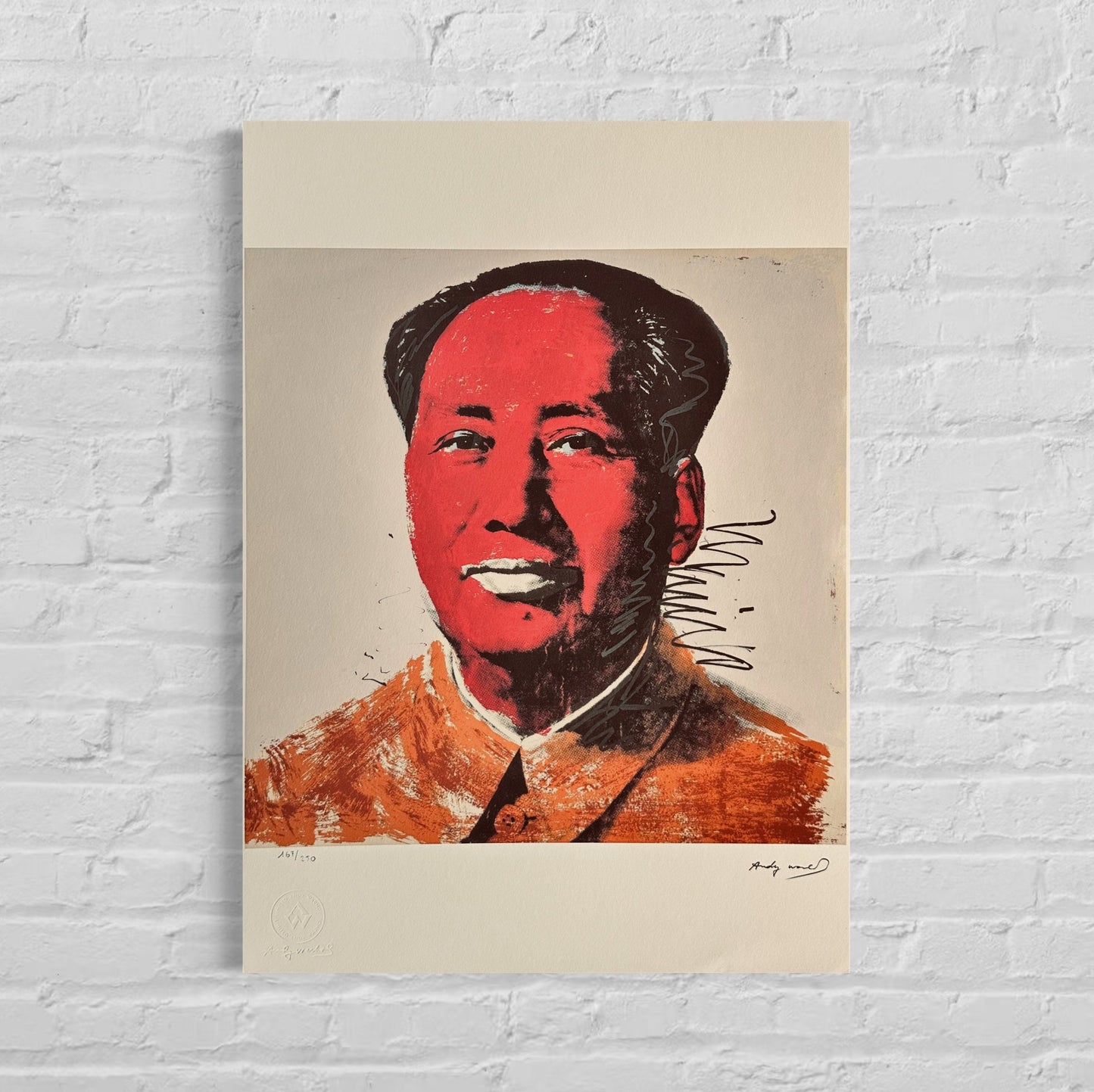 Andy warhol Mao