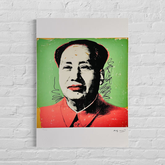 Andy warhol Mao