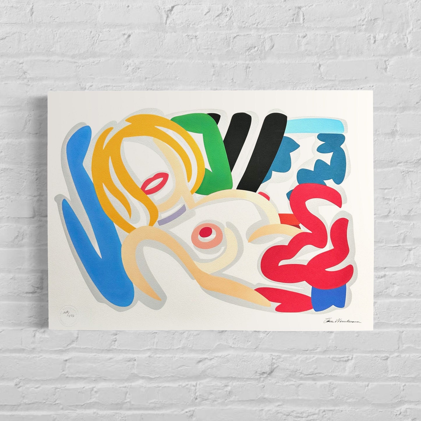 Tom Wesselmann BIG BLONDE WITH CHOKE-GS