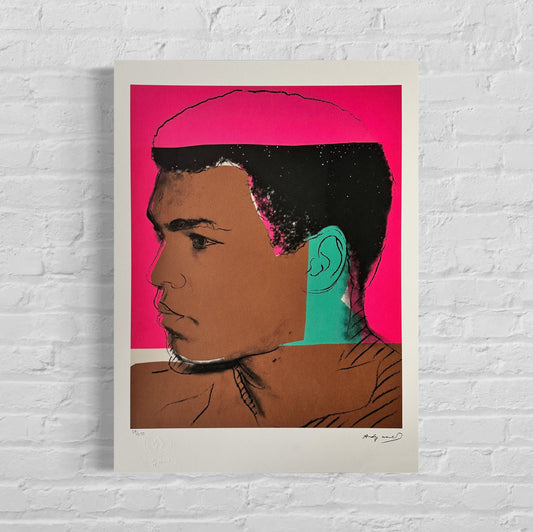 Andy Warhol Mohamed Ali