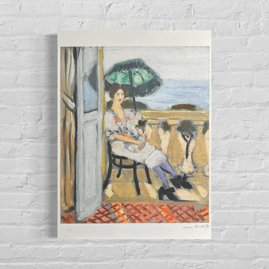 Henri matisse Femme à ombrelle verte