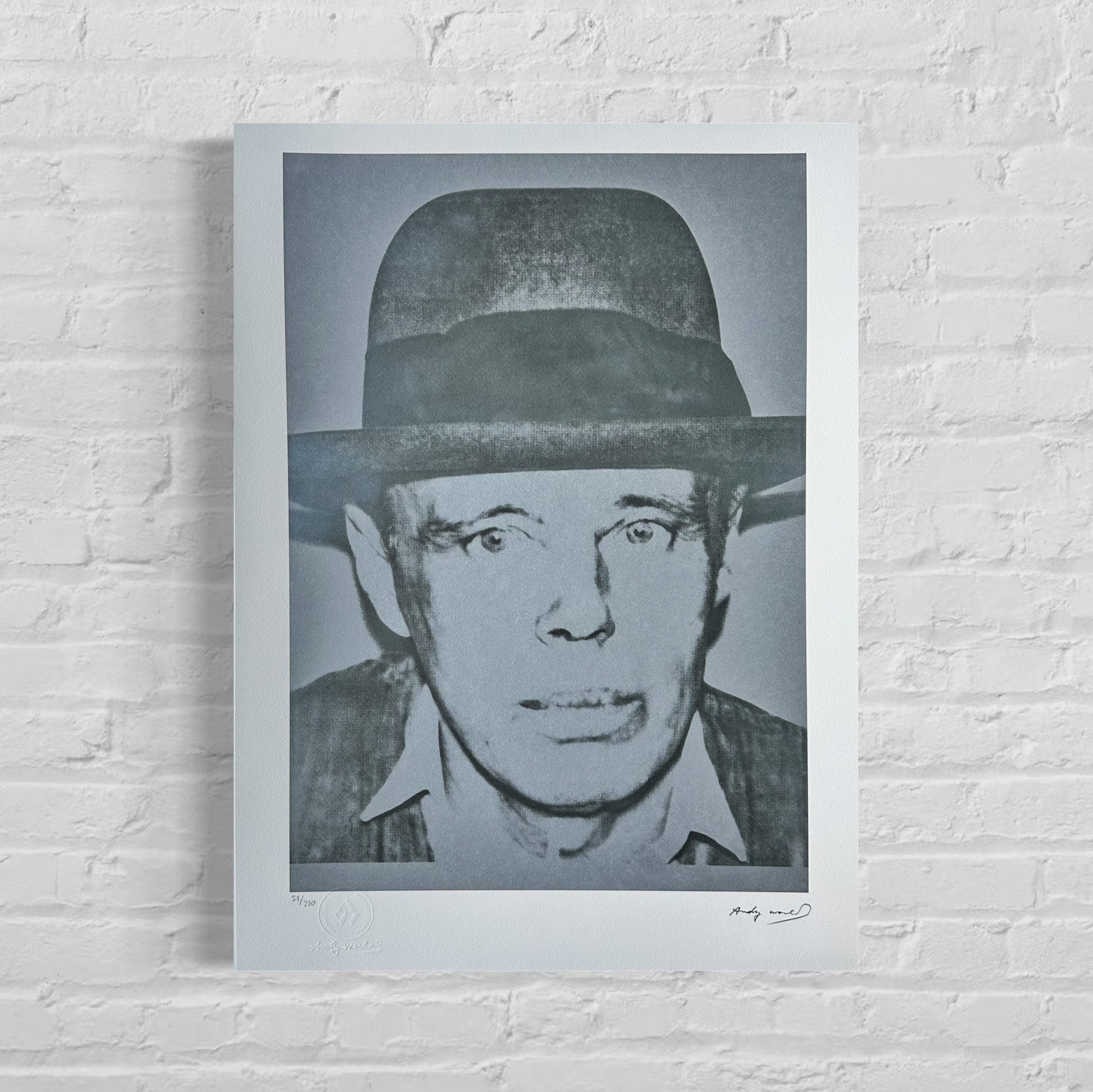 ANDY WARHOL Joseph Beuys