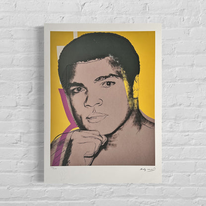 Andy Warhol Mohamed Ali