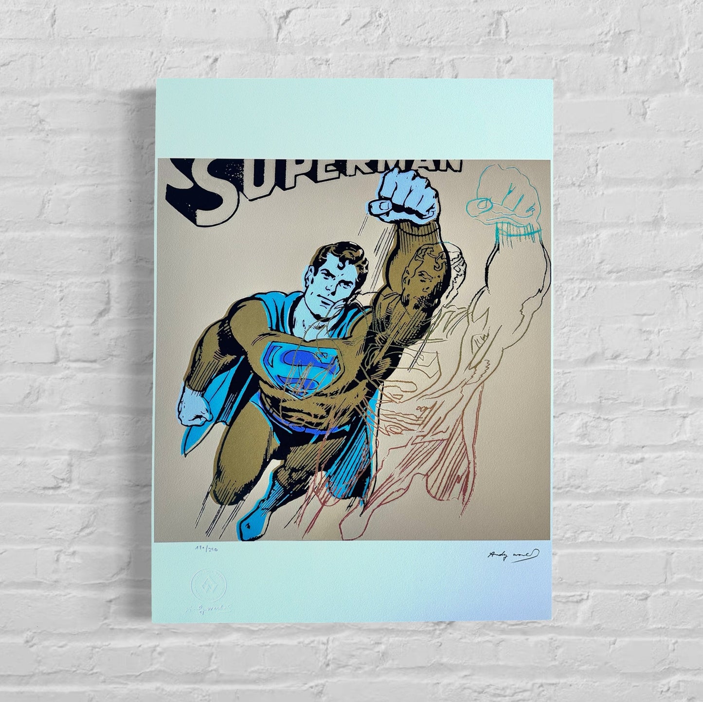 ANDY WARHOL Superman