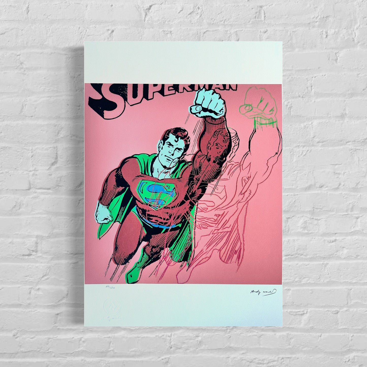 ANDY WARHOL Superman