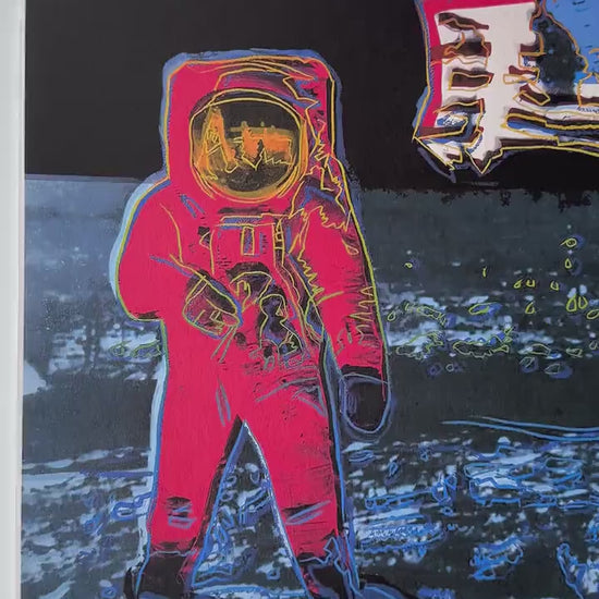 ANDY WARHOL Moonwalk Gesigneerd - Certificaat - Leo Castelli - Pop art -- lithograph