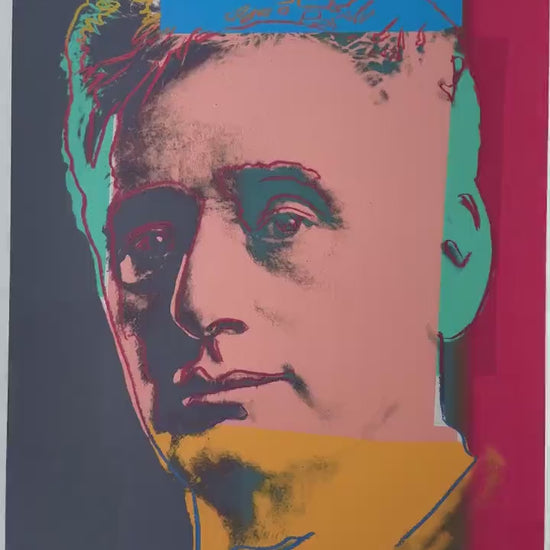 ANDY WARHOL Louis Brandeis Jews - Certificaat Leo Castelli - Pop art - lithograph