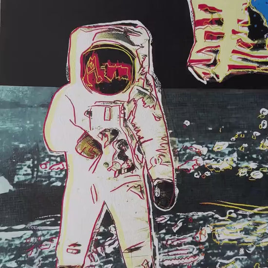 ANDY WARHOL Moonwalk Gesigneerd - Certificaat - Leo Castelli - Pop art -- lithograph