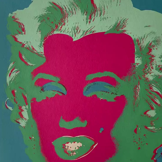 ANDY WARHOL Marilyn Monroe Gesigneerd - Certificaat - Leo Castelli - Pop art -- lithograph