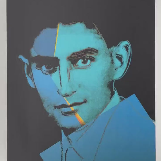 ANDY WARHOL Franz Kafka Jews - Certificaat Leo Castelli - Pop art - lithograph