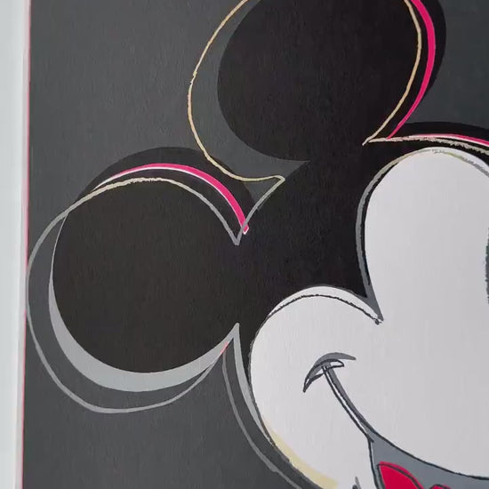 ANDY WARHOL Mickey mouse myths Gesigneerd - Certificaat - Leo Castelli - Pop art -- lithograph