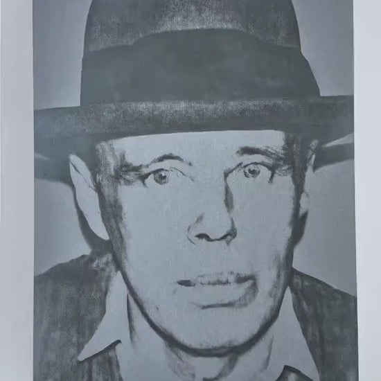 ANDY WARHOL Joseph Beuys Gesigneerd - Certificaat Leo Castelli - Pop art - lithograph