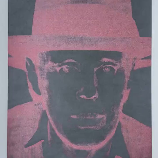 ANDY WARHOL Joseph Beuys Gesigneerd - Certificaat Leo Castelli - Pop art - lithograph