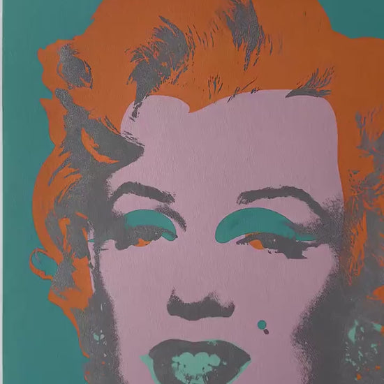 ANDY WARHOL Marilyn Monroe Gesigneerd - Certificaat - Leo Castelli - Pop art -- lithograph