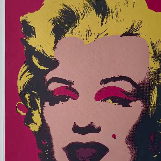 ANDY WARHOL Marilyn Monroe Gesigneerd - Certificaat - Leo Castelli - Pop art -- lithograph