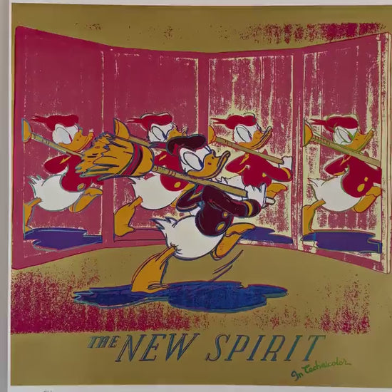 ANDY WARHOL New Spirit Gesigneerd - Certificaat Leo Castelli - Pop art Advertising- lithograph