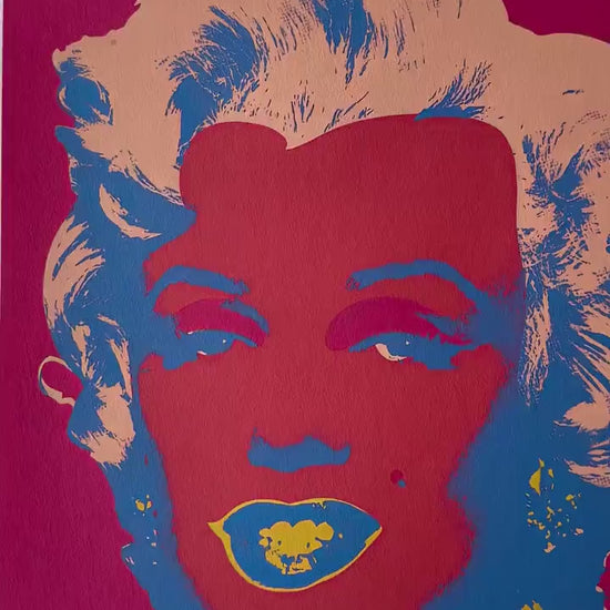 ANDY WARHOL Marilyn Monroe Gesigneerd - Certificaat - Leo Castelli - Pop art -- lithograph