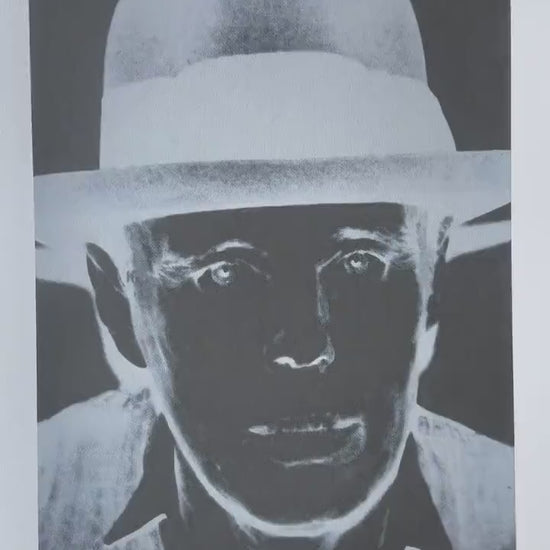 ANDY WARHOL Joseph Beuys Gesigneerd - Certificaat Leo Castelli - Pop art - lithograph