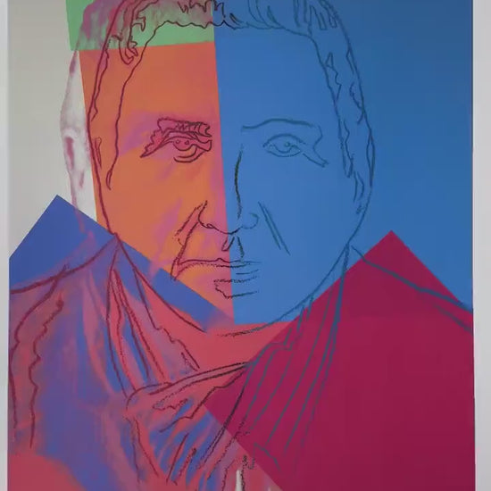 ANDY WARHOL Gertrude Stein Jews - Certificaat Leo Castelli - Pop art - lithograph